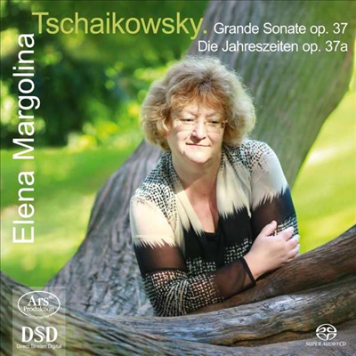 차이코프스키: 그렌드 소나타 &amp; 사계 (Tchaikovsky: Grande Sonate &amp; The Seasons) (2SACD Hybrid) - Elena Margolina (piano)