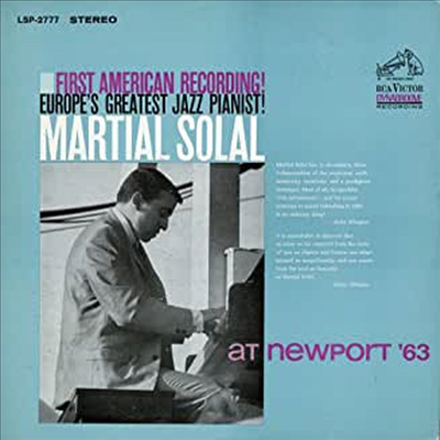 Martial Solal - Martial Solal At Newport 63 (CD-R)