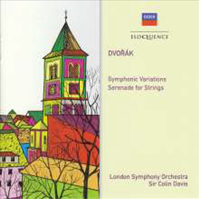 드보르작: 교향적 변주곡, 현을 위한 세레나데 (Dvorak: Symphonic Variations, Serenade For String)(CD) - Colin Davis