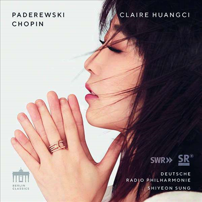 파데레프스키 &amp; 쇼팽: 피아노 협주곡 (Paderewski &amp; Chopin: Piano Concertos) (CD) - Claire Huangci