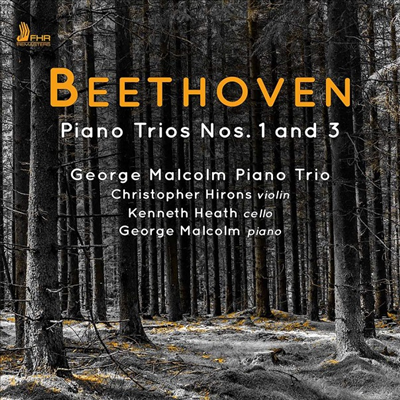 베토벤: 피아노 삼중주 1 & 3번 (Beethoven: Piano Trios Nos. 1 & 3)(CD) - George Malcolm Piano Trio