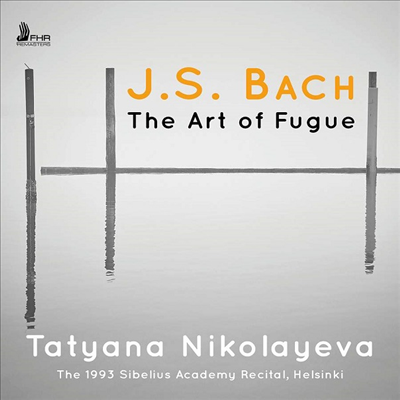 바흐: 푸가의 기법 (Bach: Die Kunst der Fuge BWV 1080)(CD) - Tatyana Nikolayeva