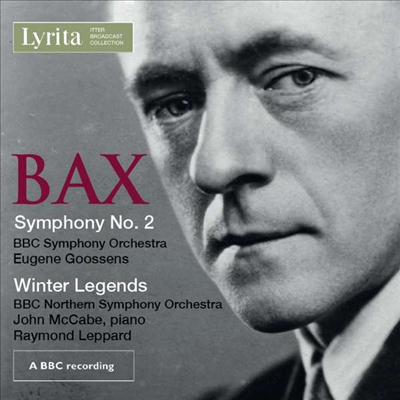 아놀드 백스: 교향곡 2번 &amp; 겨울의 전설 (Arnold Bax: Symphony No.2 &amp; Winter Legends)(CD) - Eugene Goossens