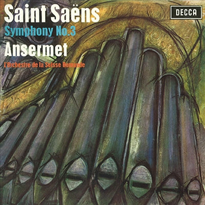 생상: 교향곡 3번 '오르간', 프랑크: 교향 (Saint-Saens: Symphony No.3 'Organ', Franck: Symphony) (일본 타워레코드 독점한정반)(SACD Hybrid) - Ernest Ansermet