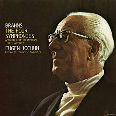 브람스: 교향곡 1-4번, 대학 축전 서곡, 비극적 서곡 (Brahms: Complete Symphonies &amp; Overtures) (일본 타워레코드 독점한정반)(3SACD Hybrid)(Boxset) - Eugen Jochum