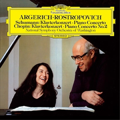 슈만: 피아노 협주곡, 쇼팽: 피아노 협주곡 2번 (Schumann: Piano Concerto, Chopin: Piano Concerto No.2) (일본 타워레코드 독점한정반)(SACD Hybrid) - Martha Argerich