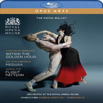 훨든, 셰르카 &amp; 파이트 안무 3작품 (Within the Golden Hour, Medusa &amp; Flight Pattern) (Blu-ray) (2020)(DVD) - Royal Ballet