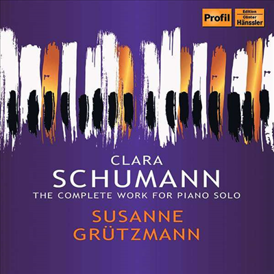 클라라 슈만: 피아노 작품 전곡 (Clara Schumann: Complete Piano Works) (4CD) - Susanne Grutzmann