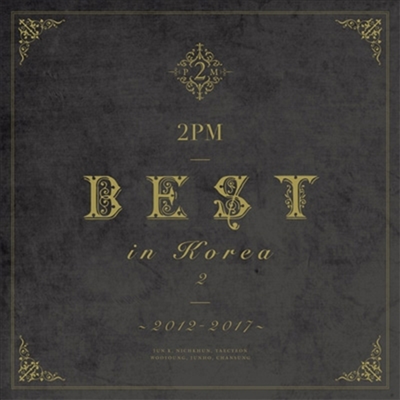 투피엠 (2PM) - Best In Korea 2 ~2012-2017~ (2CD) (초회생산한정반 B)