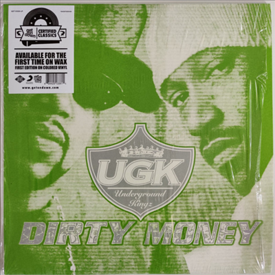 UGK - Dirty Money (Green 2LP)