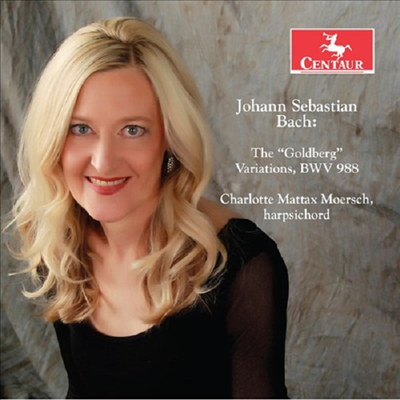 바흐: 골드베르크 변주곡 (Bach: Goldberg Variations, BWV 988)(CD) - Charlotte Mattax Moersch