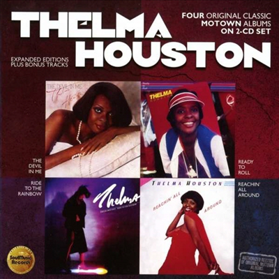 Thelma Houston - Devil In Me/Ready To Roll/Ride To The Rainbow/Reachin All Around (4 Motown Albums On 2CDs)