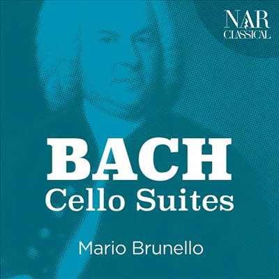 바흐: 첼로 모음곡 전곡 1 - 6번 (Bach: Complete Cello Suites Nos.1 - 6) (2CD) - Mario Brunello