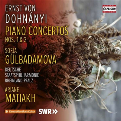 도흐나니: 피아노 협주곡 1 & 2번 (Dohnanyi: Piano Concertos Nos.1 & 2)(CD) - Sofja Gulbadamova