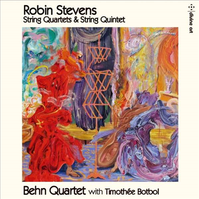 로빈 스티븐스: 현악 오중주 &amp; 현악 사중주 2번 &#39;세개의 초상&#39; (Robin Stevens: String Quintet &amp; String Quartet No.2 Three Portraits&#39;)(CD) - Behn Quartet