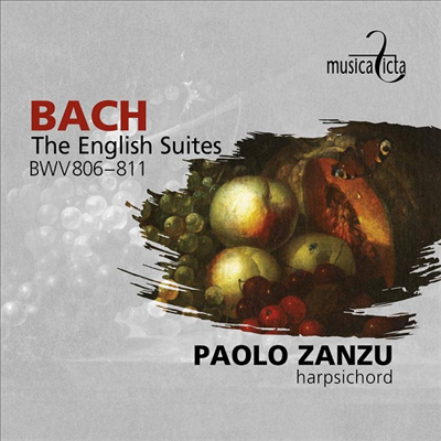 바흐: 영국 모음곡 (Bach: The English Suites) (2CD) - Paolo Zanzu