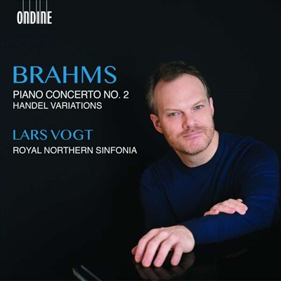 브람스: 피아노 협주곡 2번 &amp; 헨델 주제에 의한 변주곡과 푸가 (Brahms: Piano Concerto No.2 &amp; Variations and Fugue On A Theme By Handel, Op.24)(CD) - Lars Vogt