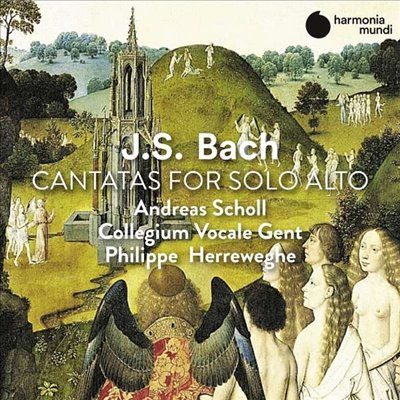 바흐: 솔로 알토를 위한 칸타타 (Bach: Cantatas for Solo Alto)(CD) - Andreas Scholl