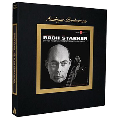 바흐: 무반주 첼로 모음곡 1 - 6번 전곡 (Bach: Complete Cello Suites Nos.1 - 6) (200g)(6LP Boxset) - Janos Starker