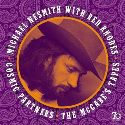 Michael Nesmith/Red Rhodes - Cosmic Partners: The Mccabe&#39;s Tapes (180G)(Electric Blue LP)