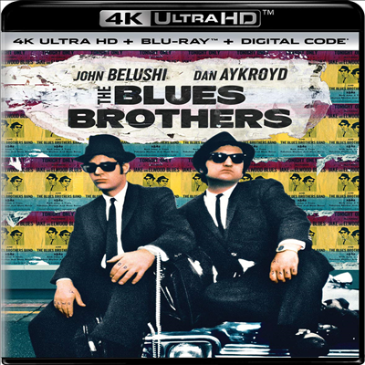 Blues Brothers (Extended Edition) (블루스 브라더스) (4K Ultra HD+Blu-ray)(한글무자막)