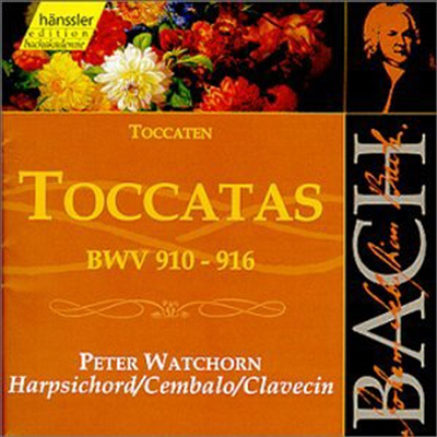 바흐: 토카타 (Bach: Toccatas For Harpsichord BWV910-916)(CD) - Peter Watchorn