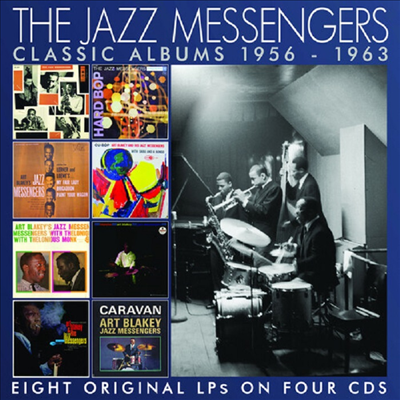 Jazz Messengers (Donald Byrd / Horace Silver / Art Blakey / Hank Mobley) - Classic Albums 1956-1963 (4CD)