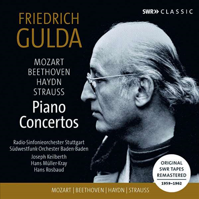 모차르트, 베토벤, 하이든: 피아노 협주곡 (Gulda Plays Piano Concertos) (3CD) - Friedrich Gulda