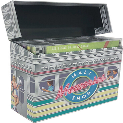 Various Artists - Malt Shop Memories Collection (10CD Box Set)