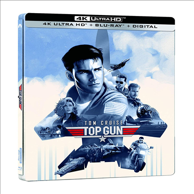 Top Gun (탑건) (Steelbook)(4K Ultra HD+Blu-ray)(한글무자막)