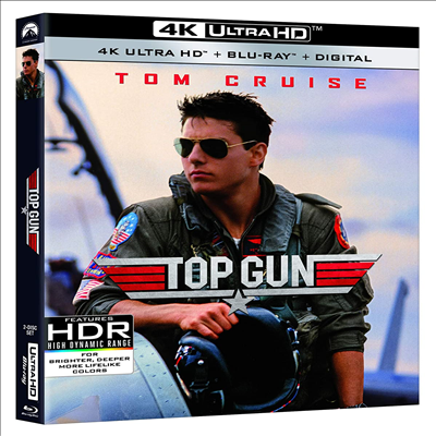 Top Gun (탑건) (4K Ultra HD+Blu-ray)(한글무자막)