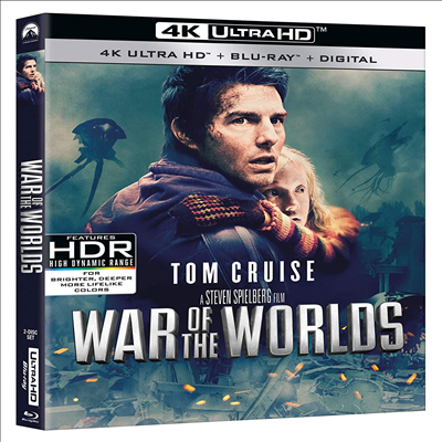 War Of The Worlds (2005) (우주 전쟁) (4K Ultra HD+Blu-ray)(한글무자막)