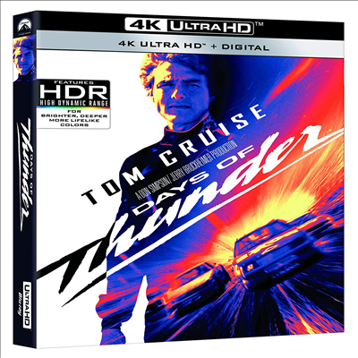 Days Of Thunder (폭풍의 질주) (4K Ultra HD+Blu-ray)(한글무자막)