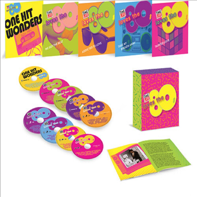 Various Artists - Time Life Loves The &#39;80s Collection (9CD Box Set)