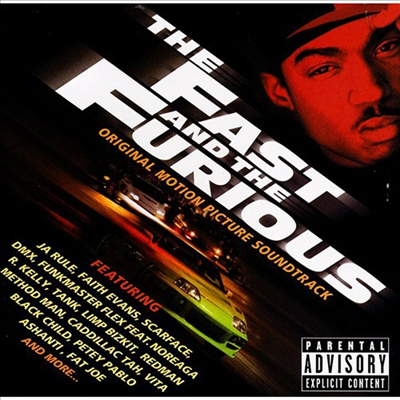 O.S.T. - The Fast And The Furious (분노의 질주) (Soundtrack)(Ltd. Ed)(Japan Bonus Track)(CD)