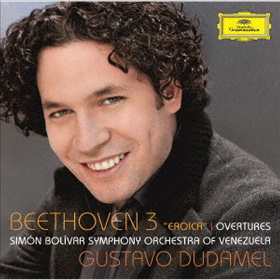 베토벤: 교향곡 3번 '영웅', 서곡 (Beethoven: Symphony No.3 'Eroica' & Overtures) (Ltd. Ed)(UHQCD)(일본반) - Gustavo Dudamel