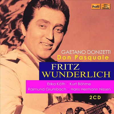 도니제티: 오페라 &#39;돈파스콸레&#39; (Donizetti: Opera &#39;Don Pasquale&#39;) (2CD) - Fritz Wunderlich