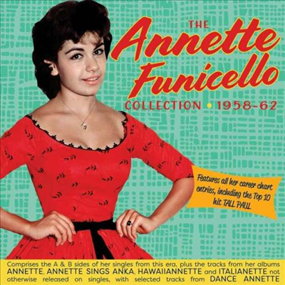 Annette Funicello - The Singles &amp; Albums Collection 1958-62 (2CD)