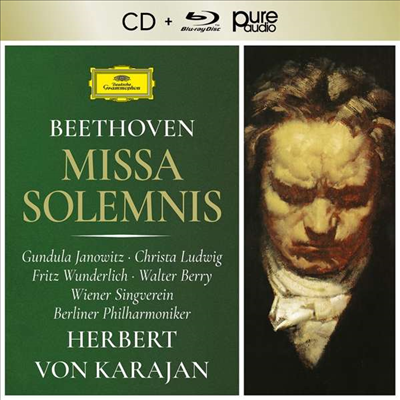베토벤: 장엄 미사 (?Beethoven: Missa Solemnis) (Digipack)(CD + Blu-ray Audio) - Herbert von Karajan