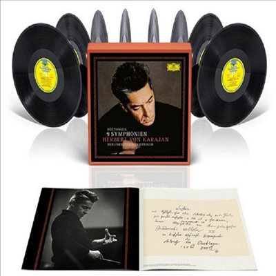 베토벤: 교향곡 전집 1 - 9번 (The Legendary 1963 Beethoven: Complete Symphonies Nos.1 - 9 Cycle) (180g)(8LP Boxset) - Herbert von Karajan