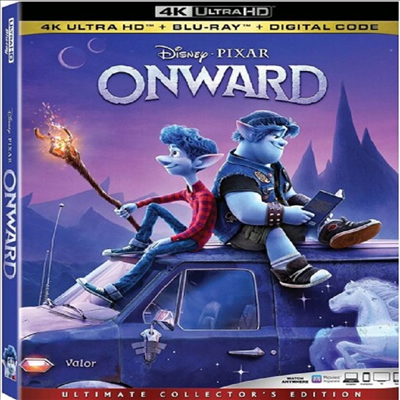 Onward (온워드: 단 하루의 기적) (4K Ultra HD+Blu-ray)(한글무자막)