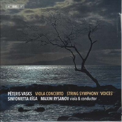 바스크스: 비올라 협주곡 &amp; 현을 위한 교향곡 &#39;목소리&#39; (Vasks: Viola Concerto &amp; String Symphony &#39;Voices&#39;) (SACD Hybrid) - Maxim Rysanov
