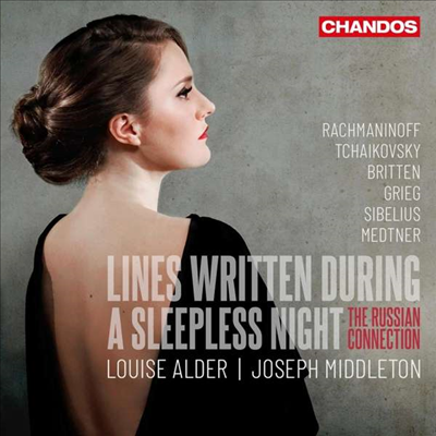잠못드는 밤에 쓴 편지 - 러시안 커넥션 (Louise Alder - Lines Written During A Sleepless Night)(CD) - Louise Alder