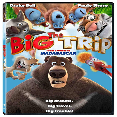 The Big Trip (빅트립: 아기팬더 배달 대모험) (2019)(지역코드1)(한글무자막)(DVD)