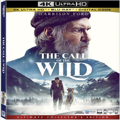 Call Of The Wild (콜 오브 와일드) (4K Ultra HD+Blu-ray)(한글무자막)