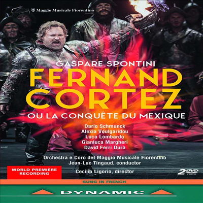 스폰티니: 오페라 '페르난드 코르테즈' (Spontini: Opera 'Fernando Cortez') (한글자막)(2DVD) (2020) - Jean-Luc Tingaud