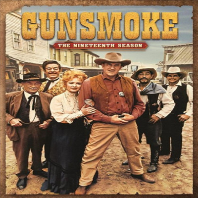 Gunsmoke: The Nineteenth Season (딜론 보안관: 시즌 19) (1973)(지역코드1)(한글무자막)(6DVD)