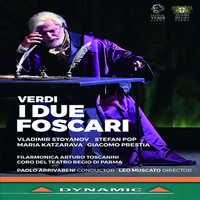 베르디: 오페라 &#39;포스카리 가문의 두 사람&#39; (Verdi: Opera &#39;I Due Foscari&#39;) (한글자막)(DVD) (2020) - Paolo Arrivabeni