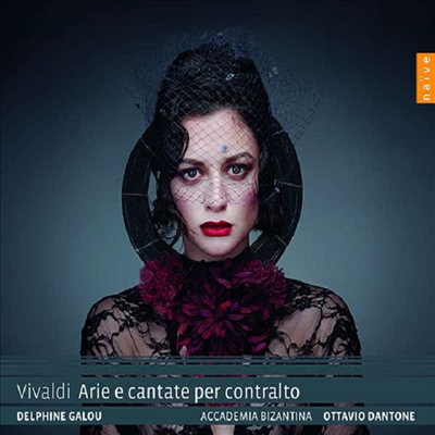 비발디: 콘트랄토를 위한 아리아와 칸타타 (Vivaldi: Arie e cantate per contralto)(CD) - Delphine Galou