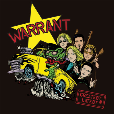 Warrant - Greatest & Latest (Cherry Splatter Red LP)